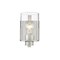 Z-Lite Beckett 1 Light Wall Sconce, Brushed Nickel And Clear Seedy 492-1S-BN - alternate 4